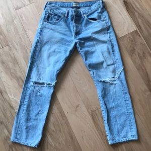 Citizens destroyed boyfriend jeans